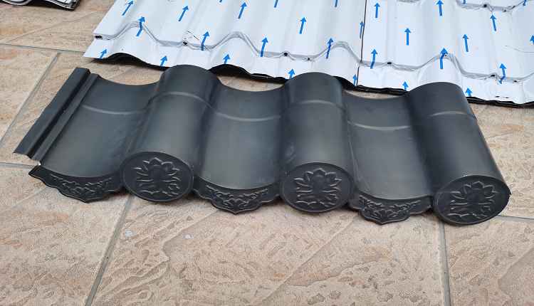 仿古筒瓦，鋁鎂錳筒瓦