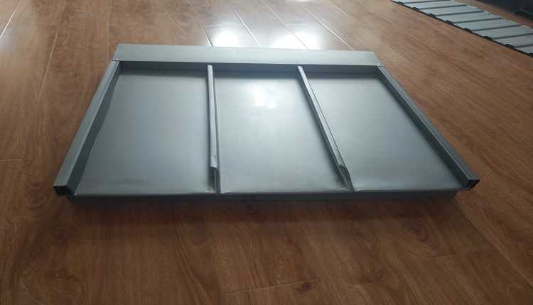 拓佳YX25-430鈦鋅板單坡屋面模型